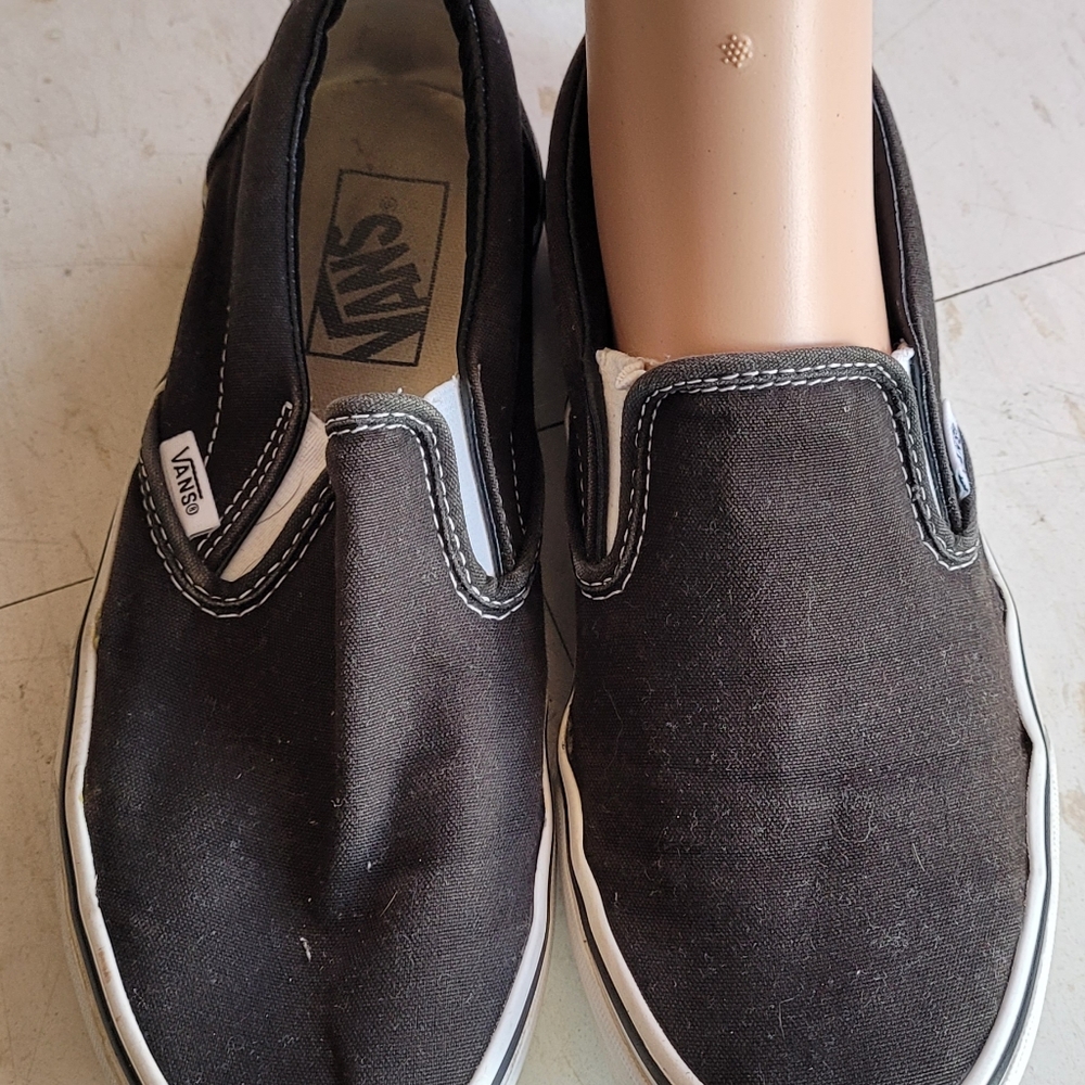 Vans Slip On Black/ White